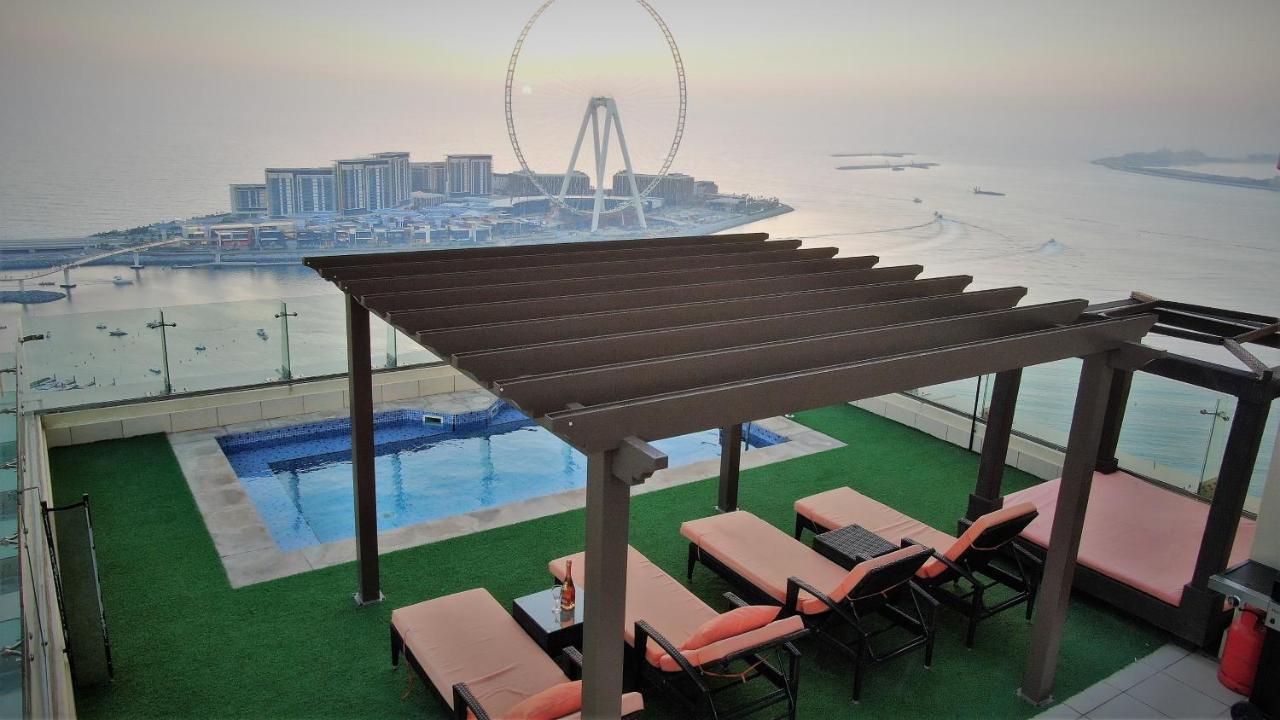 Dubai Jbr Amaz Penthouse Front Sea 5 Plus 1 Bdr Private Climatized Pool Экстерьер фото