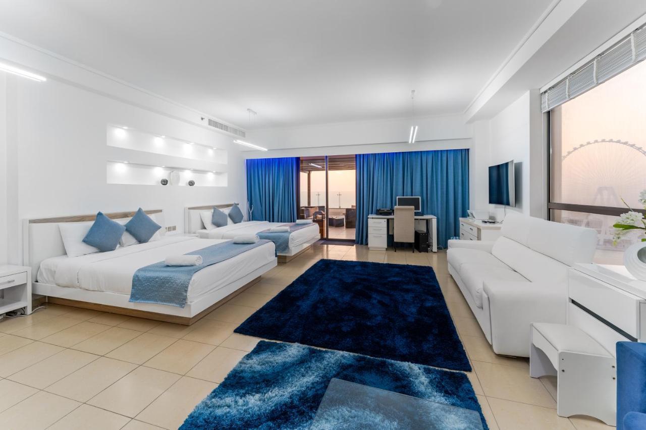 Dubai Jbr Amaz Penthouse Front Sea 5 Plus 1 Bdr Private Climatized Pool Экстерьер фото