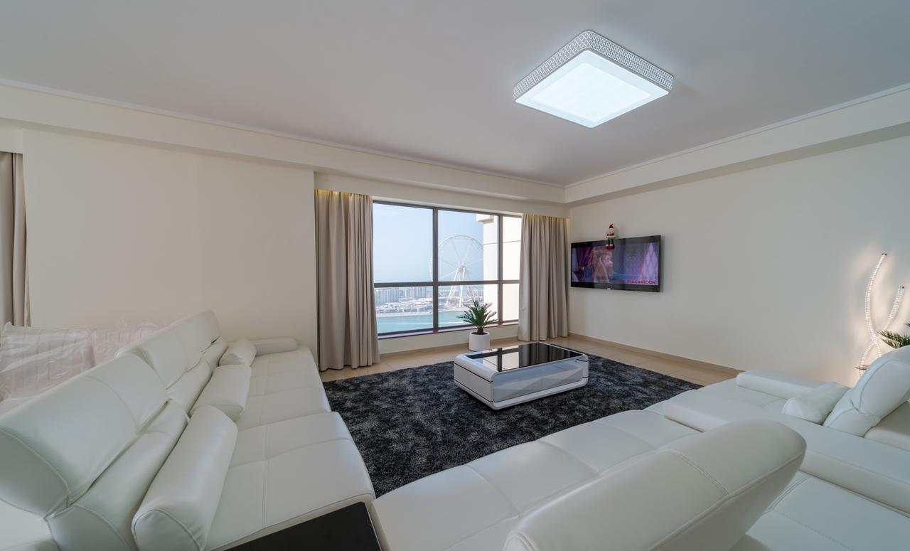 Dubai Jbr Amaz Penthouse Front Sea 5 Plus 1 Bdr Private Climatized Pool Экстерьер фото